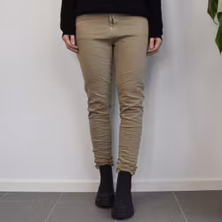 Jeans Skinny med knappar BEIGE - Newplay