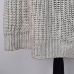 Stickad Långtröja BEIGE