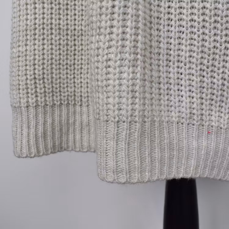 Stickad Långtröja BEIGE