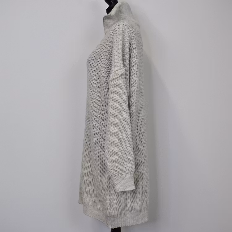 Stickad Långtröja BEIGE