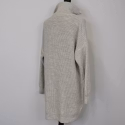 Stickad Långtröja BEIGE