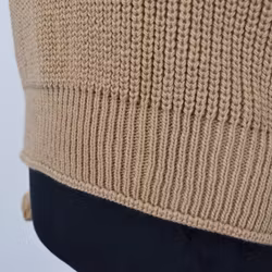 Stickad Tröja LJUS CAMEL