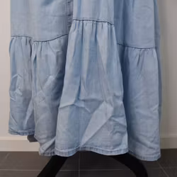 Klänning Boho LJUS DENIM - Stajl Agenturer