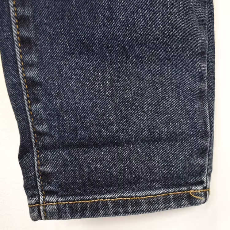 Mom Jeans SLITEN MÖRK BLÅ - Newplay