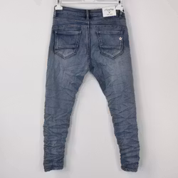Jeans Jogger med Knappar BLÅ - Newplay