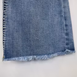 Jeans Flare med fransar DENIM - Newplay