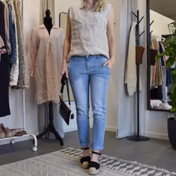 Jeans Chinos LJUS DENIM - Place du Jour