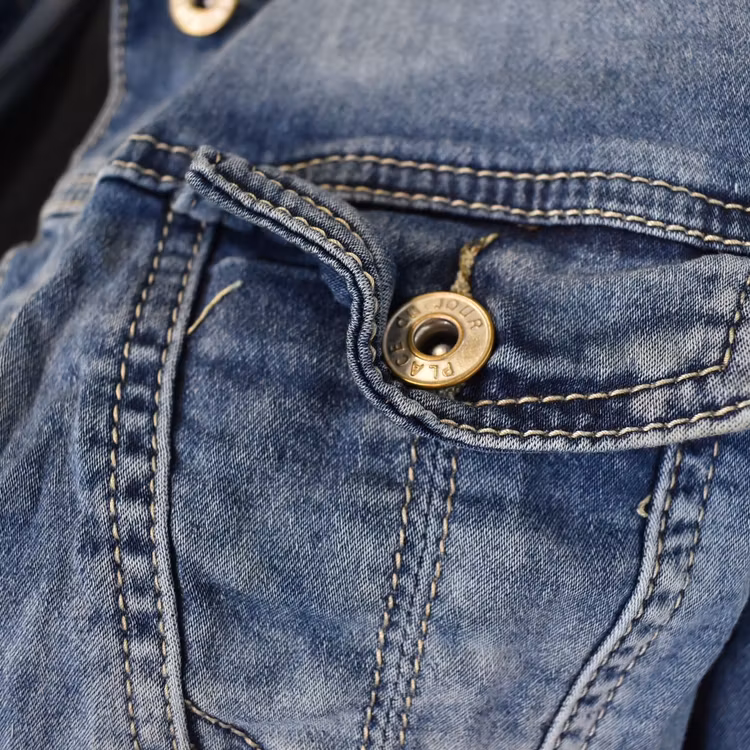 Jeansjacka med knappar DENIM - Place du Jour