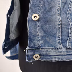 Jeansjacka med knappar DENIM - Place du Jour