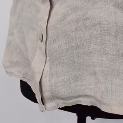 Linneblus Mira med axelvaddar BEIGE - Stajl Agenturer