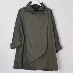 Poncho-tunika KAKI