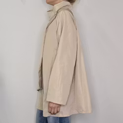 Poncho-tunika BEIGE