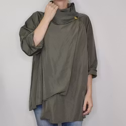 Poncho-tunika KAKI