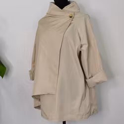 Poncho-tunika BEIGE