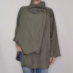 Poncho-tunika KAKI
