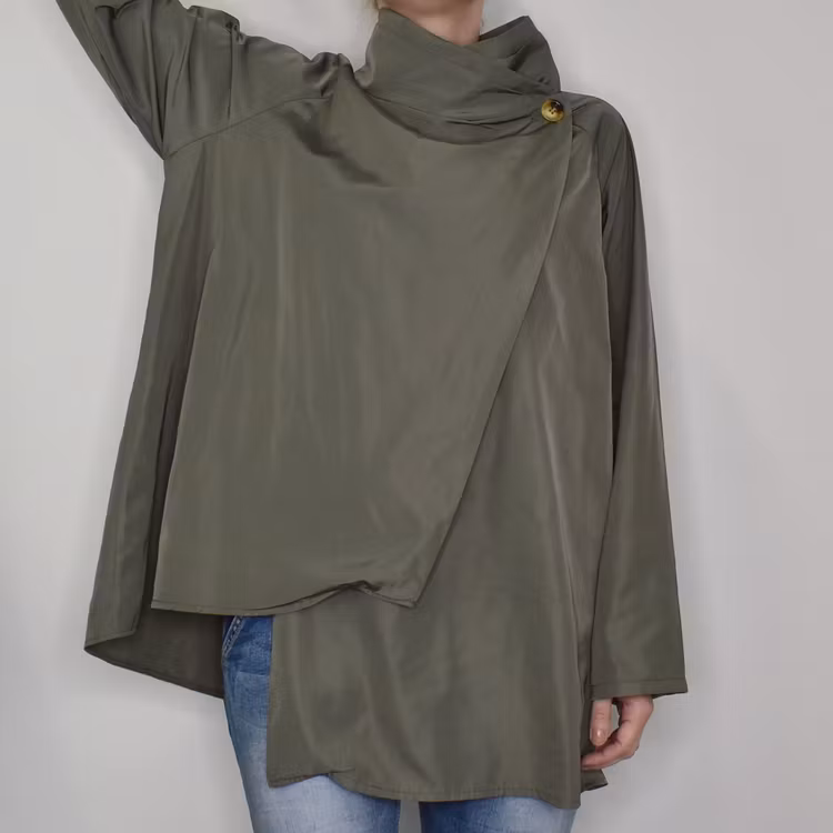 Poncho-tunika KAKI