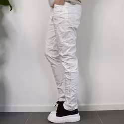 Byxa med revär VIT
