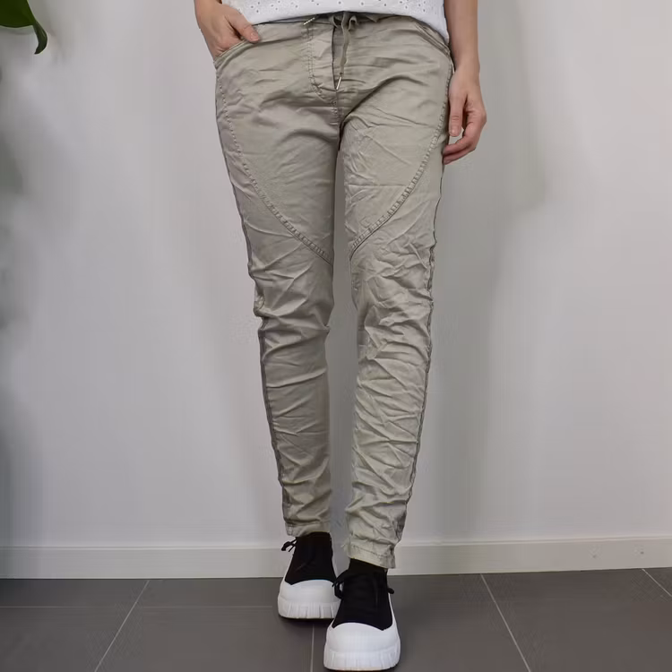 Byxa med revär LJUS KAKI