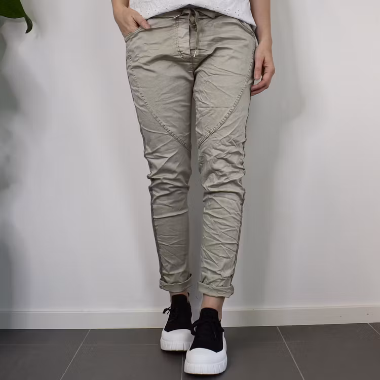 Byxa med revär LJUS KAKI