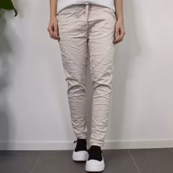 Byxa med revär LJUSBEIGE