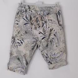 Shorts Capri Mönstrade BEIGE