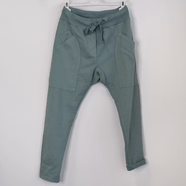 Sweatshirtbyxa Baggy WATER GREEN