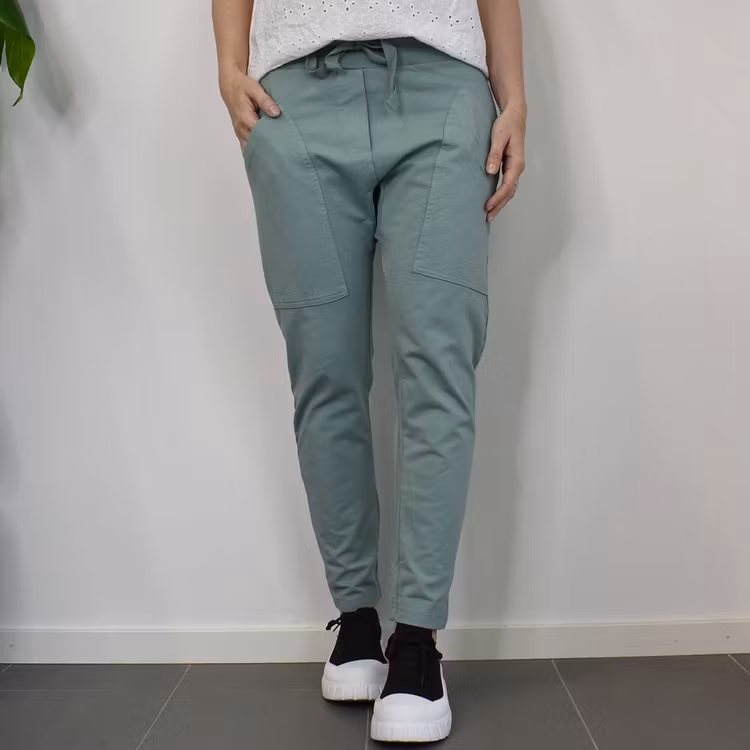 Sweatshirtbyxa Baggy WATER GREEN