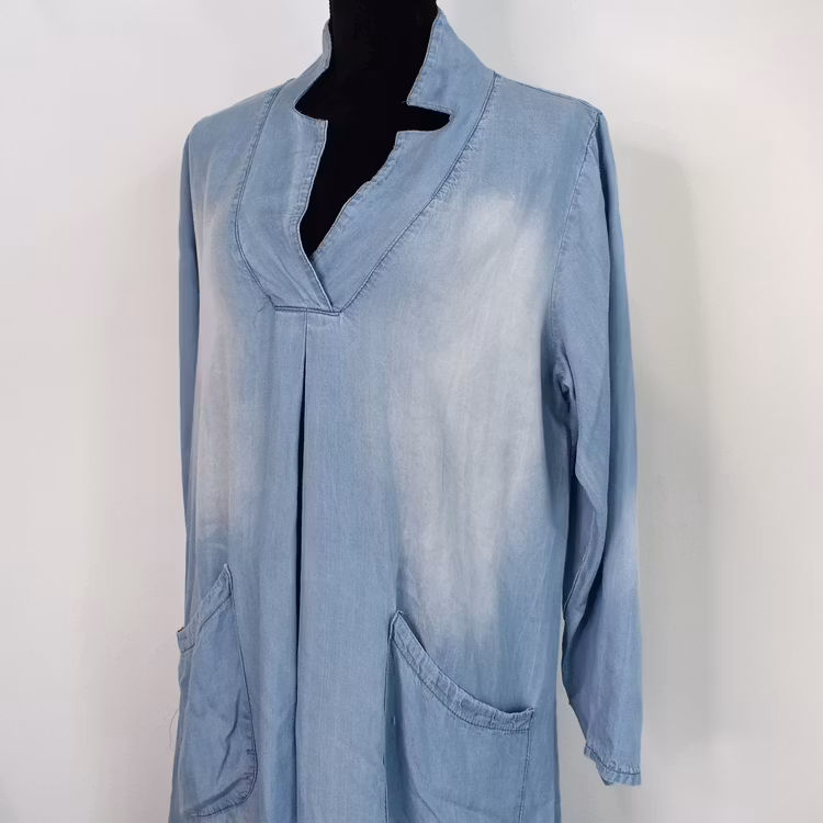 Klänning Amalia DENIM - Stajl Agenturer