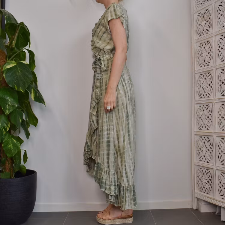 Omlottklänning Tie Dye INDAH - CoconutMilk by Stajl