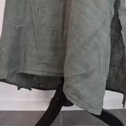 Skjortklänning med fickor KAKI