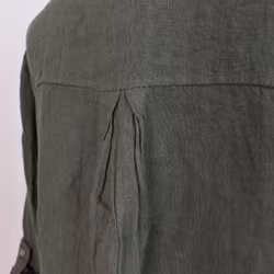 Skjortklänning med fickor KAKI