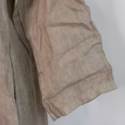 Skjortklänning med fickor TAUPE