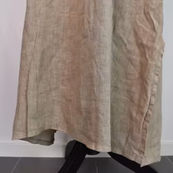 Skjortklänning med fickor TAUPE