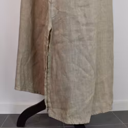 Skjortklänning med fickor TAUPE