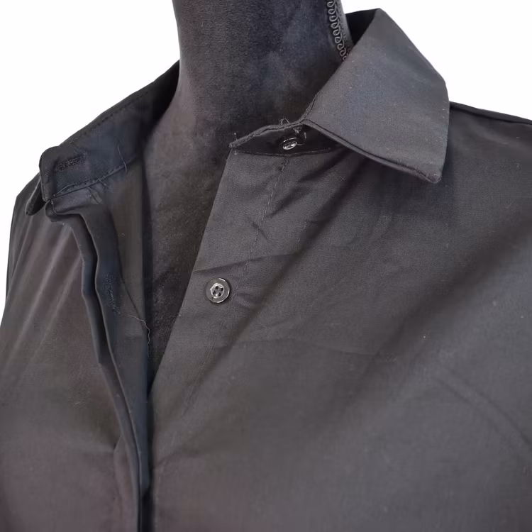 Storskjorta Bomull SVART