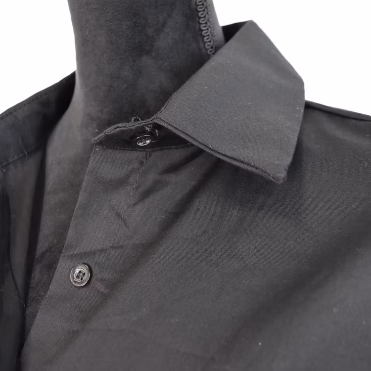 Storskjorta Bomull SVART