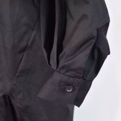 Storskjorta Bomull SVART