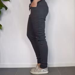 Stretchig Byxa Signe MÖRKGRÅ - Mix By Heart