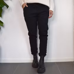 Stretchig Byxa Signe SVART - Mix By Heart