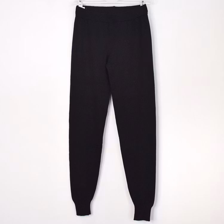 Finstickade leggings Timea SVART - Mix By Heart