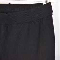 Finstickade leggings Timea SVART - Mix By Heart
