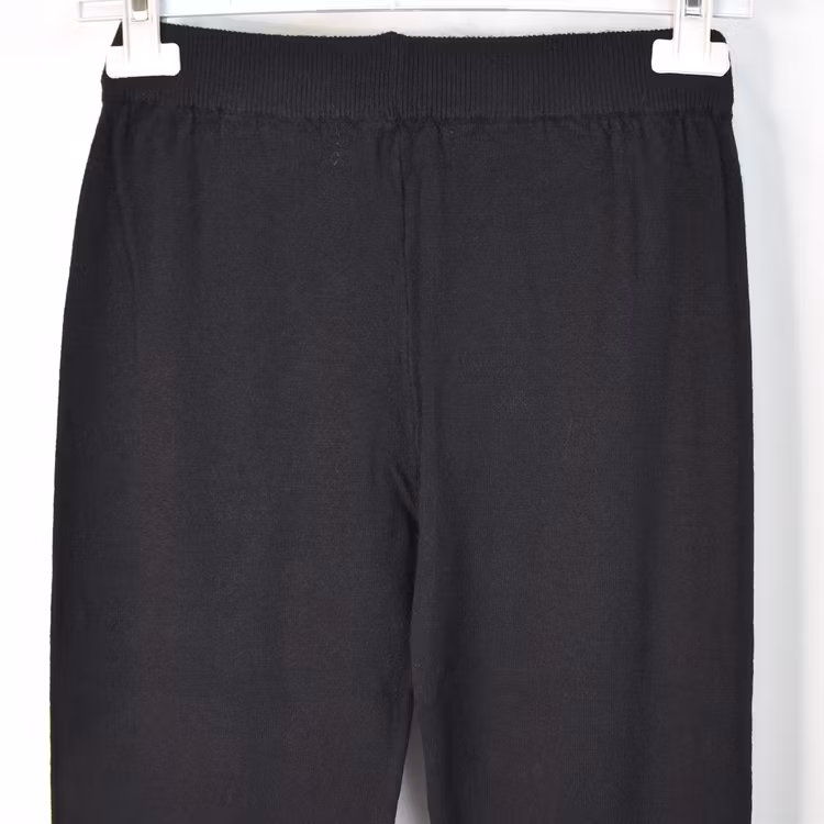 Finstickade leggings Timea SVART - Mix By Heart