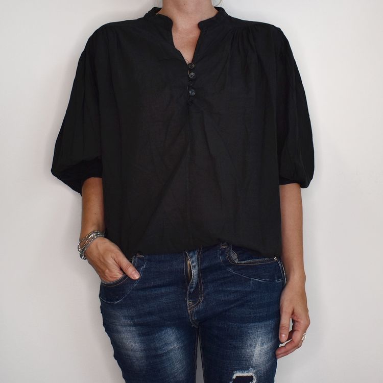 Blus Zara SVART - Nowomanslabel