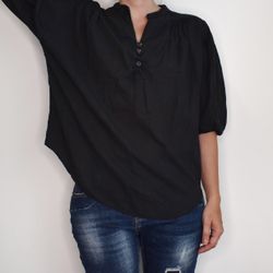 Blus Zara SVART - Nowomanslabel
