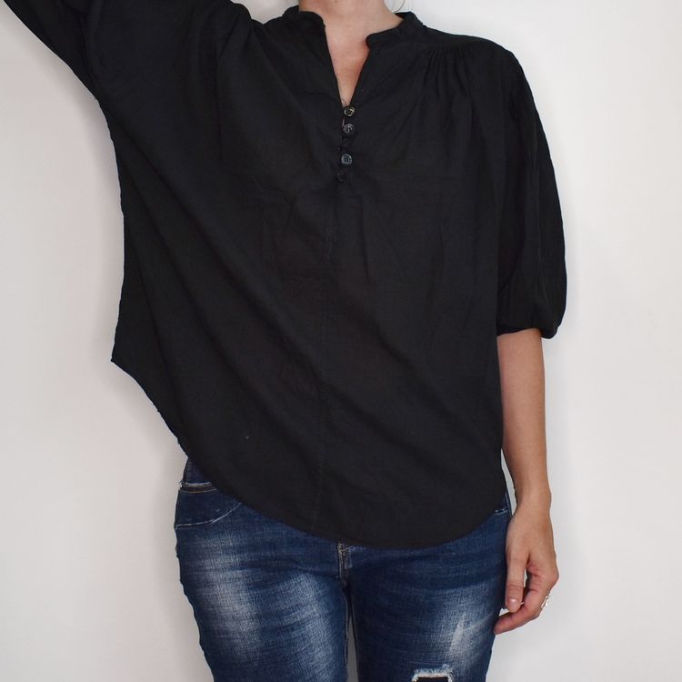 Blus Zara SVART - Nowomanslabel