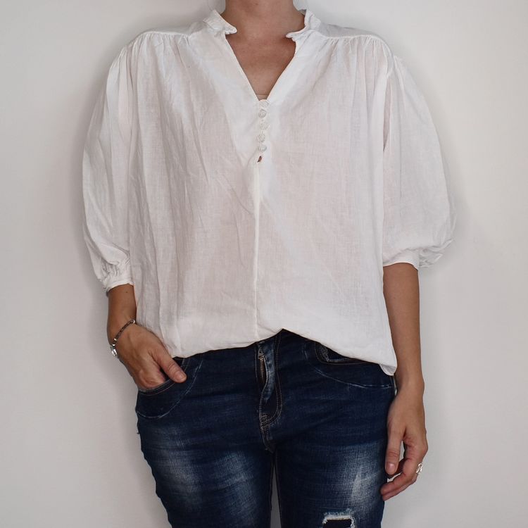 Blus Zara VIT - Nowomanslabel
