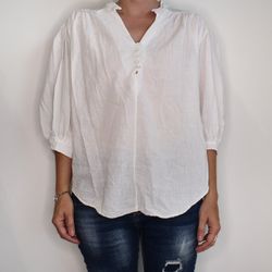 Blus Zara VIT - Nowomanslabel