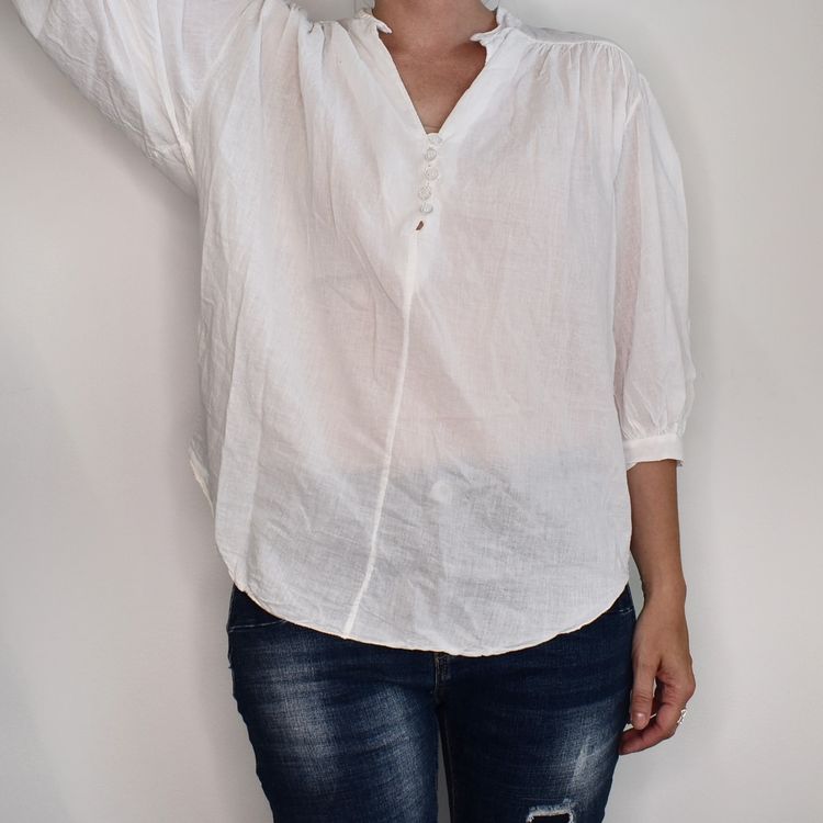 Blus Zara VIT - Nowomanslabel
