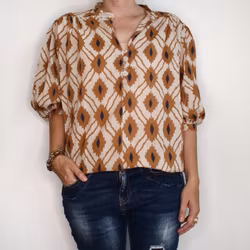 Blus Zara Inka BRUN - Nowomanslabel