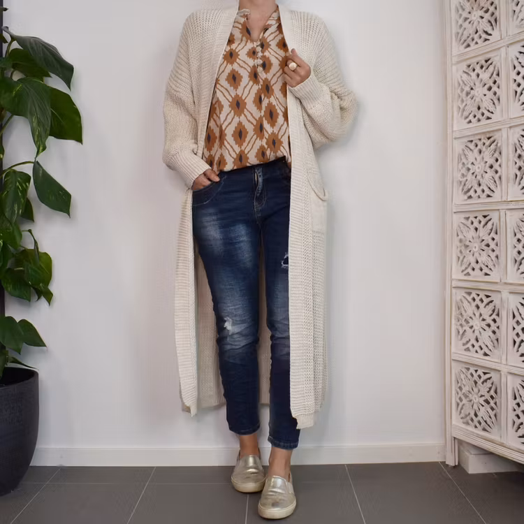 Blus Zara Inka BRUN - Nowomanslabel